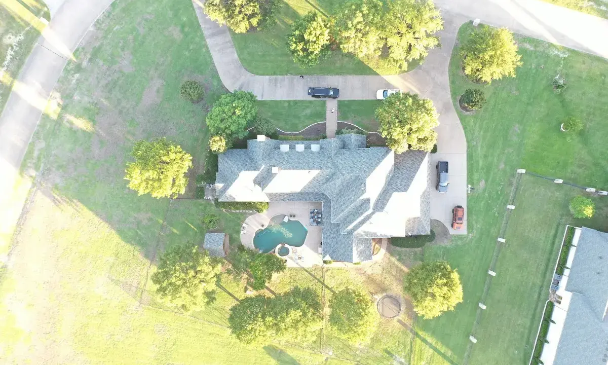 New shingle roof installation on a home in Ashburn